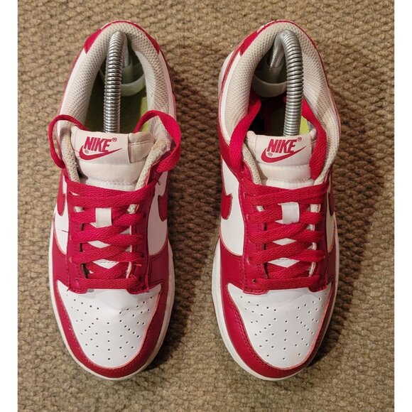 Nike Dunk Low Next Nature White Gym Red Women's - DN1431-101 Size 6 - Picture 3 of 14